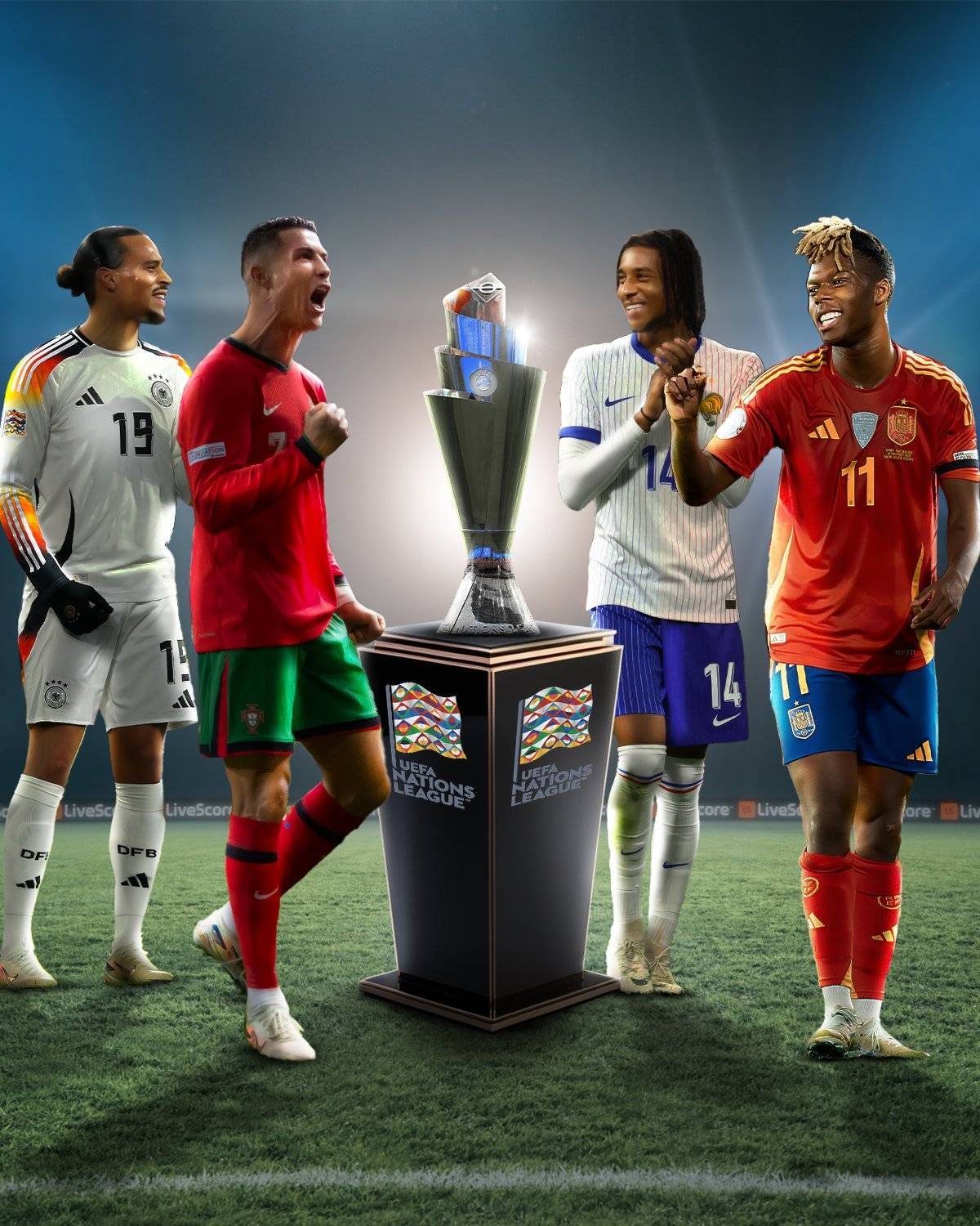 包含欧国联比赛：球员实力表现，场上风云再起的词条